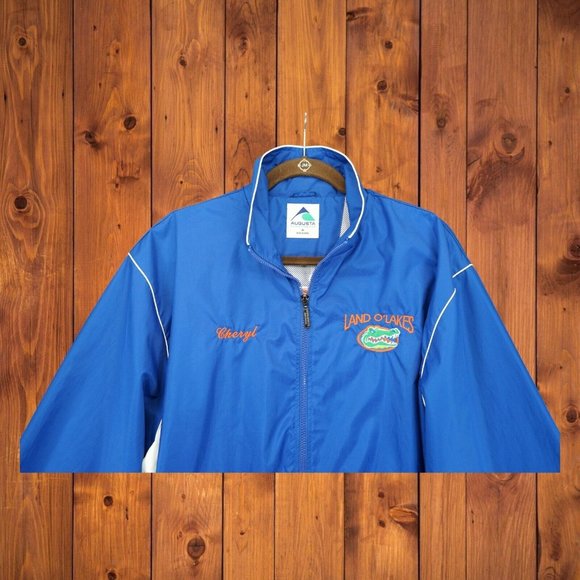 Augusta Sportswear Florida Gators Blue Full Zip Windbreaker Jacket Size‎ Medium - Picture 4 of 6